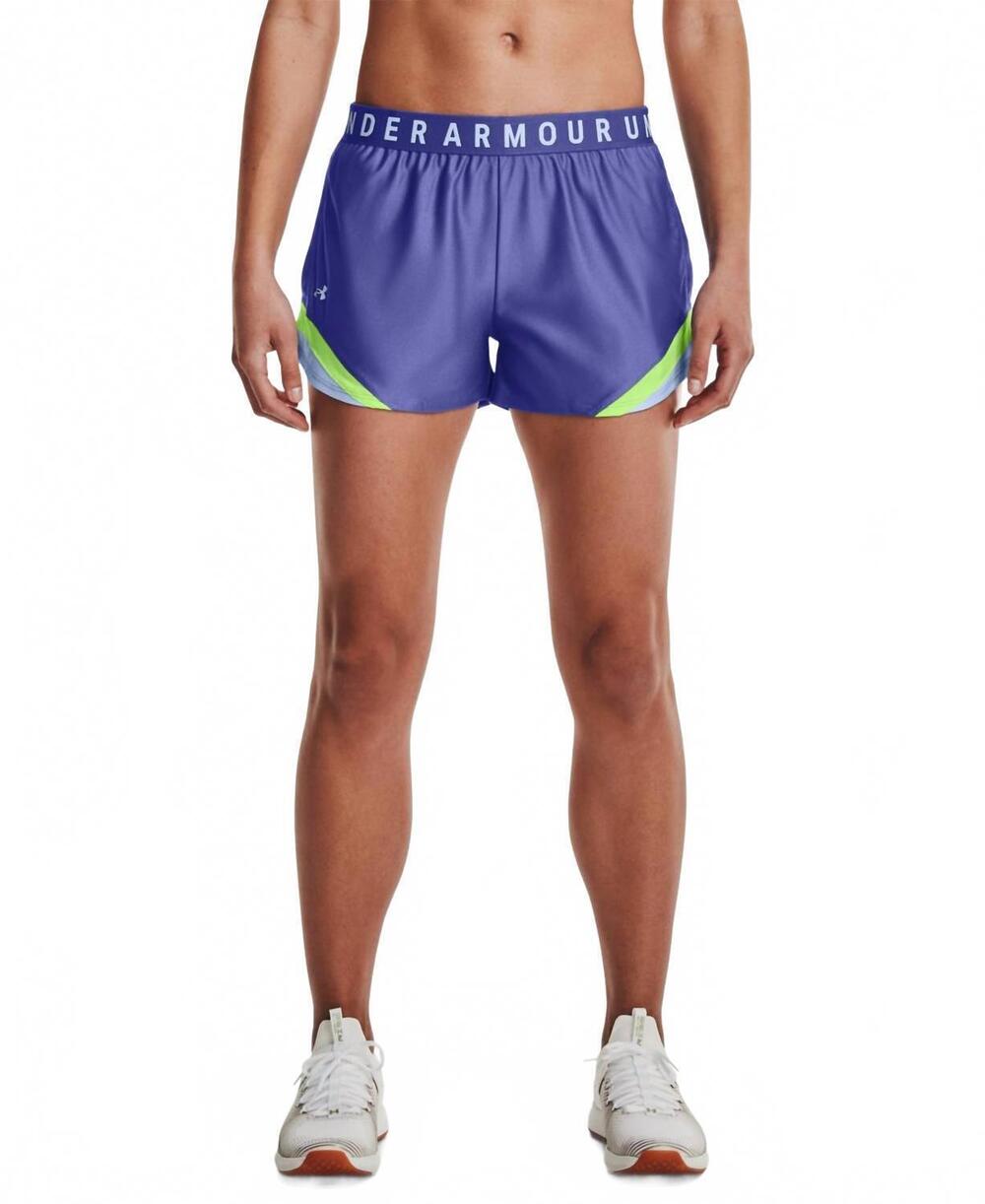 NEW UNDER ARMOUR play up shorts in lime isot
